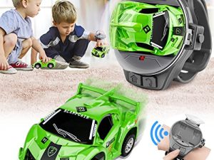 Montre jouet de voiture télécommandée pour enfants
