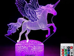 FOCUSKY Licornes Cadeaux pour Filles