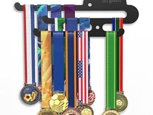 NiHome Sports Marathon Médaille Présentoir Porte-cintres Cadre