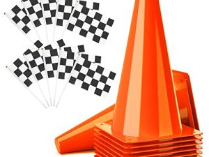 PACEARTH Lot de 10 cônes de signalisation