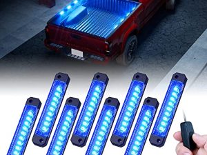 Xprite Blue Truck Pickup Bed Light Kits