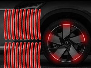 Lot de 20 autocollants décoratifs réfléchissants pour