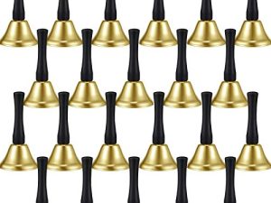 24 Pièces Cloches à Main en Acier