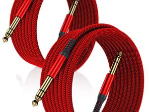 Elebase Lot de 2 câbles d'instrument TRS