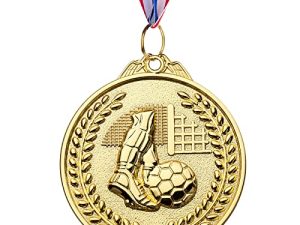 LZHZH Lot de 12 médailles de football