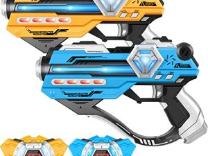 IJO Laser Tag Lot de 2 pistolets