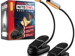 GearLight Lampe de lecture rechargeable pour lire