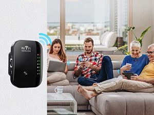 Mini amplificateur WiFi 300 Mbps prenant en