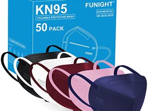 Funight KN95 Masque facial 5 plis Filtre