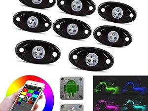 Inorising RGB LED Rock Lights
