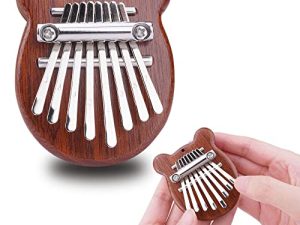 Wellerly 8 Key Mini Kalimba Thumb Piano