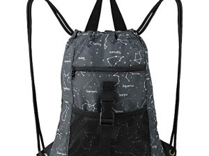 Grand sac à dos à cordon de