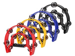 Lot de 4 tambourins pour adultes