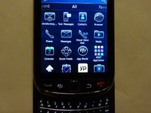 BlackBerry Torch 9800 GSM 3G Caméra Smartphone