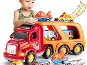 TEMI Toddler Carrier Truck Transport Vehicles Toys