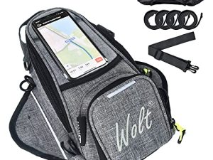 Sacoche de réservoir de moto WOLT Powersports