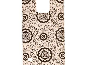 Pour Samsung Galaxy S5 SV Fleur Feuilles