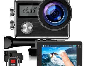 CAMWORLD Caméra d'action étanche 4k Caméra sous-marine