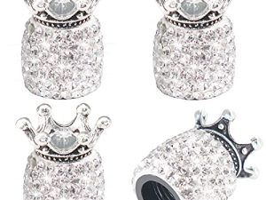 Sikawai Crown Bling Capuchons de valve de