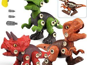 Batlofty Jouets de dinosaure pour 3 4