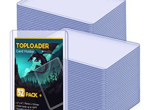 32 Count Toploaders for Cards