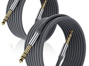 Elebase Lot de 2 câbles d'instrument TRS