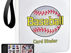Classeur pour cartes de baseball compatible avec