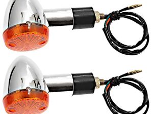 Clignotants avant et arrière pour moto Ambre