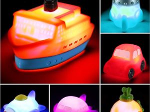 Lot de 6 jouets de bain sans