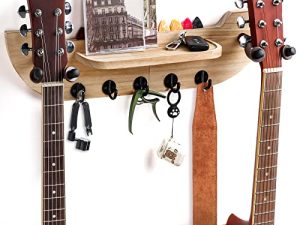 Homde Support mural pour guitare avec 2