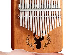 Kalimba 17 Touches Mini Pouce Piano Poignée