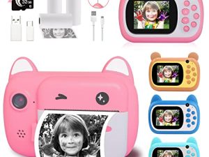 Appareil photo à impression instantanée pour enfants