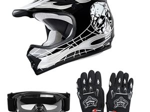 SLMOTO Dot Youth Kids Casque Motocross Offroad