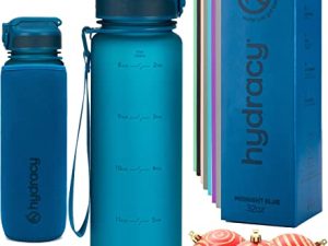 Bouteille d'eau Hydracy avec temps pour boire