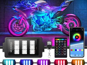 MUENING Lot de 10 bandes lumineuses LED
