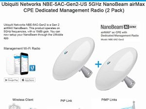 NanoBeam AC Gen2 NBE-5AC-Gen2-US 5 GHz airMAX