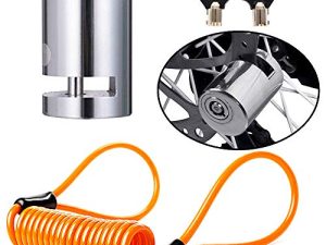 BUENNUS Antivol de disque de moto portable
