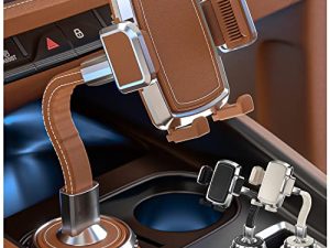 Bestrix Support de téléphone en cuir de