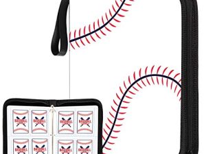 POKONBOY Baseball Card Binder Sleeves for Trading