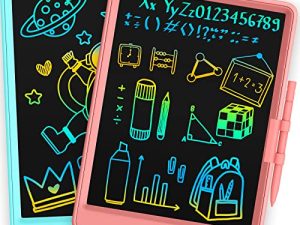 Lot de 2 tablettes d'écriture LCD pour