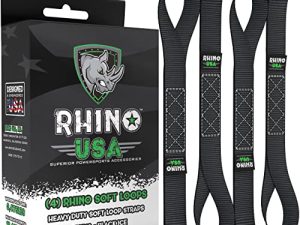 Sangles d'arrimage pour moto Rhino USA Soft