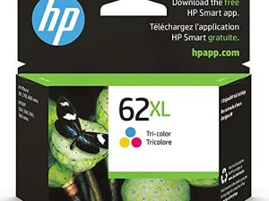 Encre tricolore à haut rendement HP 62XL