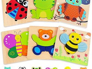 Bekayshad Puzzles en Bois Jouets pour Tout-Petits
