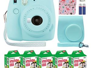 Fujifilm Instax Mini 9 Instant Camera Ice
