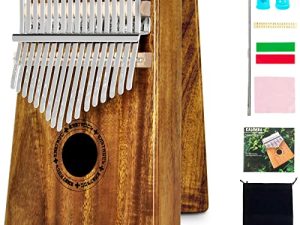 EASTROCK Kalimba Thumb Piano 17 Touches Portable