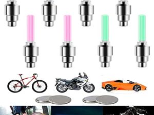 YUERR 8 Pièces LED Vélo Roue Bâton