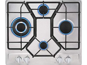 Empava EMPV-24GC4B67A Cuisinière à gaz 24" Table