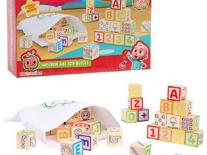 Just Play Cocomelon Abc en bois 123