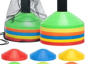 Lot de 120 cônes à disque cônes