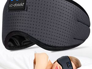 TOPOINT Masque de sommeil Bluetooth sans fil